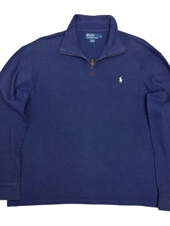 Polo Ralph Lauren Other - POLO RALPH LAUREN Sweater Quarter Zip Luxury Business Casual Shacket Mens XL